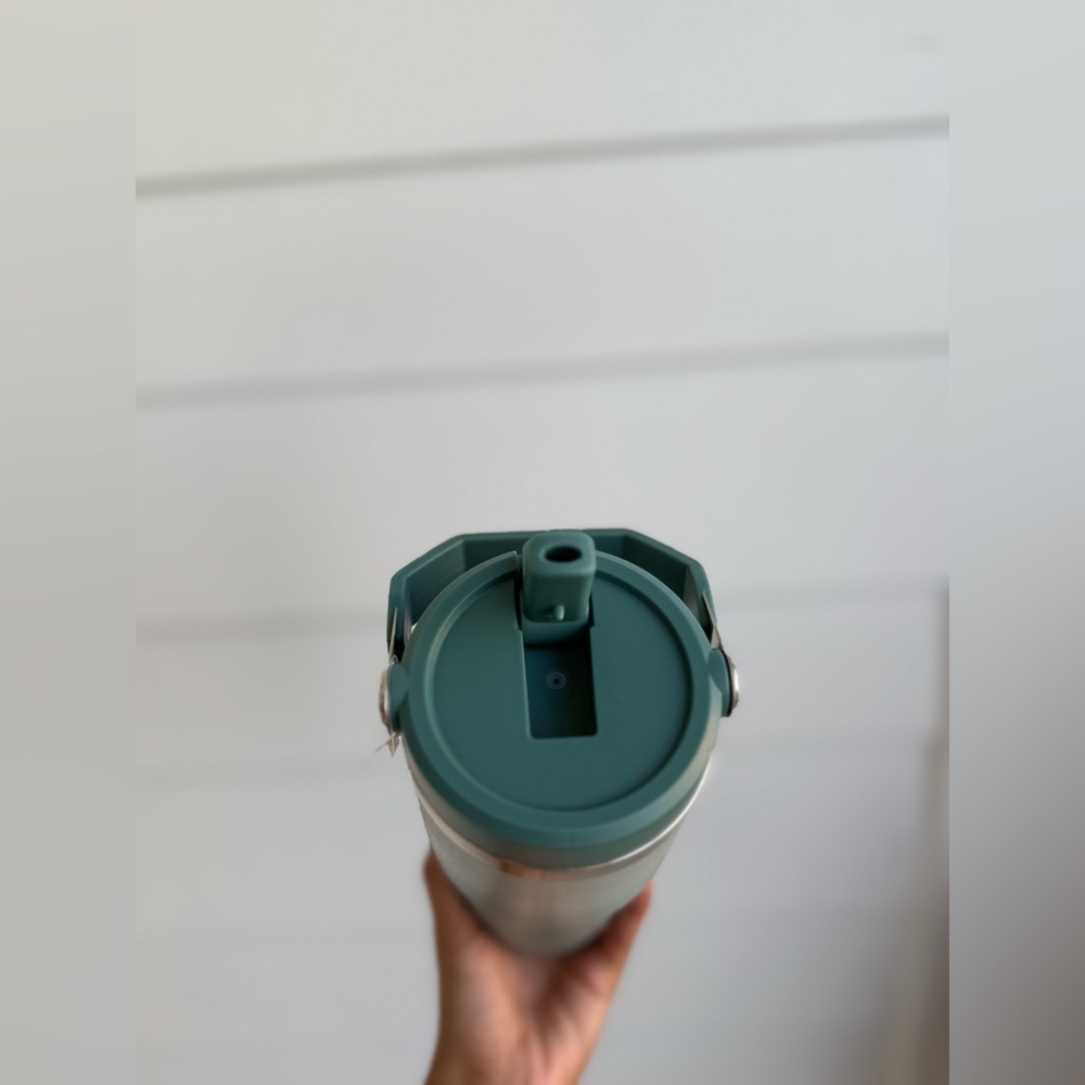 Mini Watter Bottle Green Insulated Travel Stanley Type - Picture 3 of 5